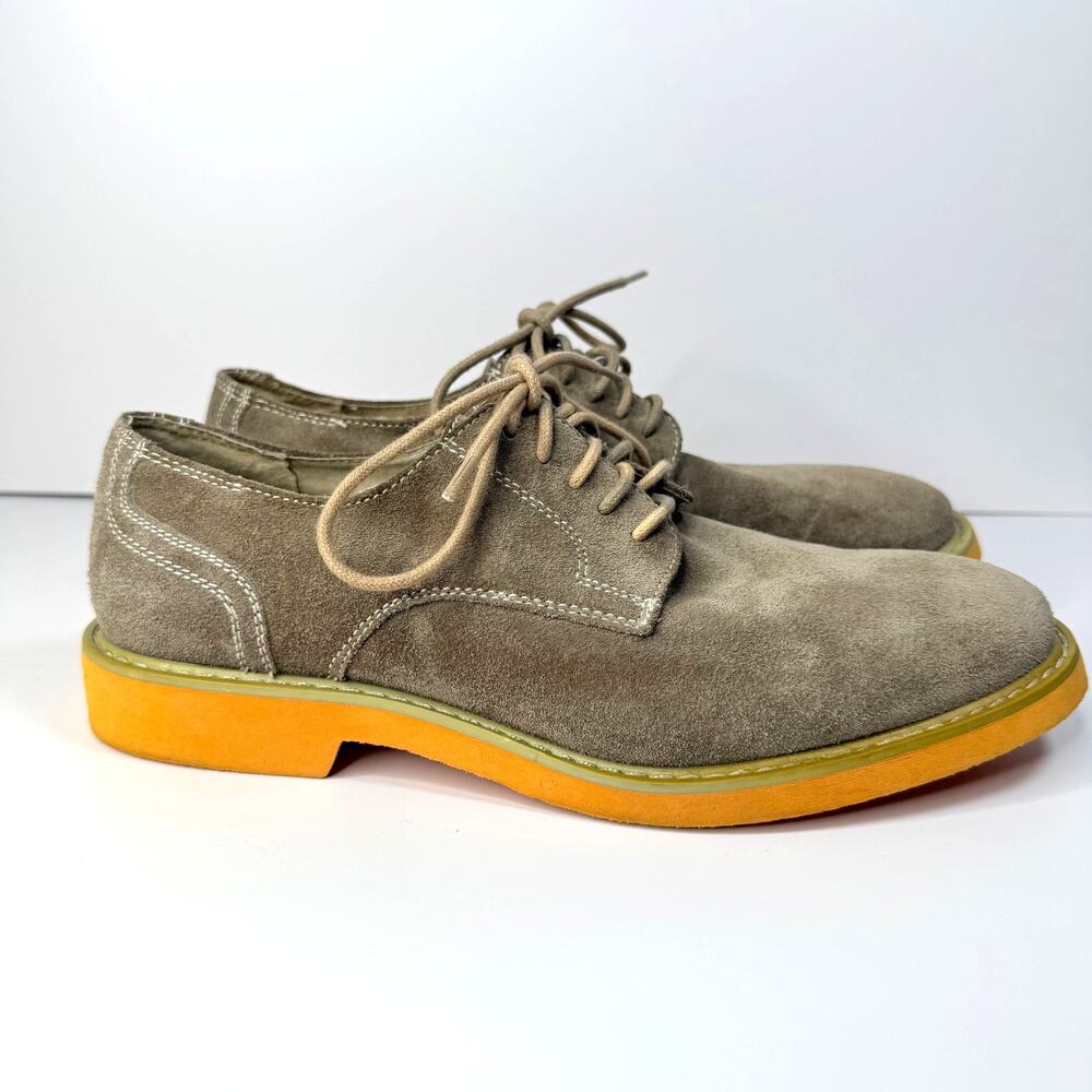 Florsheim Men’s Size 8.5M‎ Jeremy Suede Oxford Shoes Tan Camel Casual Dress